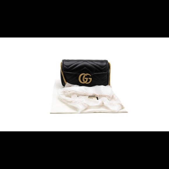 Gucci MINI Marmount Bag Black